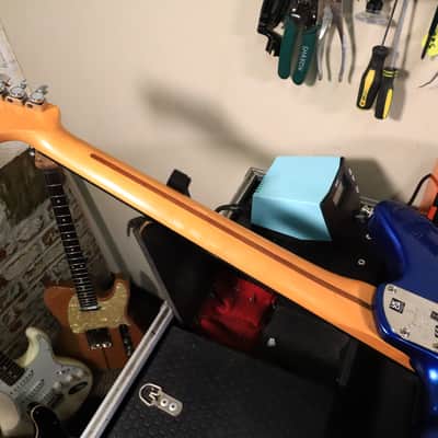 2023 Fender American Ultra Jazzmaster Cobra Blue w/ Maple Fretboard image 19