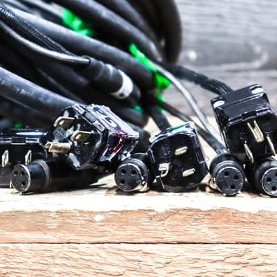 Digiflex DH-UIX (Bundle) U-Ground to IEC & XLR Hybrid Cables 2 x 25' / 2 x 50' image 7