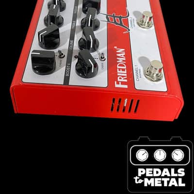 Friedman IR-J Jake E. Lee Signature Dual Tube Preamp 2024 - Present - Red / White X16380 image 3