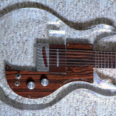 AMPEG ADA6 Dan Armstrong 1969 Plexiglass Lucite Guitar image 8