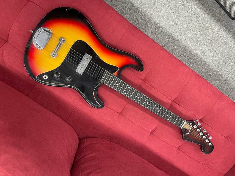 Teisco S-Style Electric Guitar - Sunburst image 1
