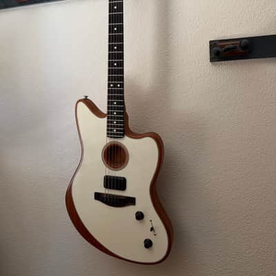 Fender American Acoustasonic Jazzmaster 2021 - Present - Arctic White image 1