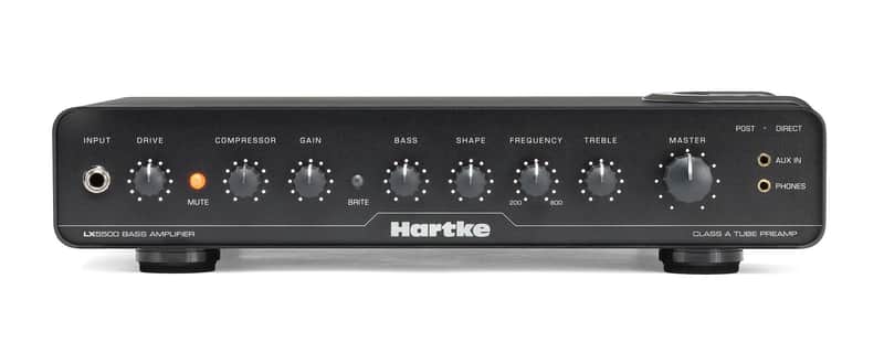 Hartke LX5500 500 watt Lightweight Tube Preamp Bass Head. 500 watts image 1