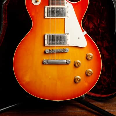 Gibson Custom 1958 Les Paul Standard VOS Cherry Sunburst Electric Guitar 2003 Pre-Owned image 1