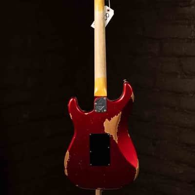 Fender Custom Shop 60's Stratocaster HSS Floyd Rose Heavy Relic - Candy Apple Red image 2