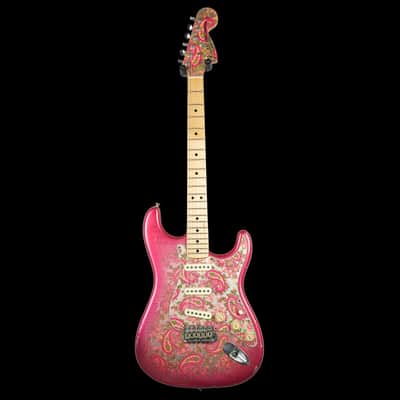 Fender Jason Smith Masterbuilt '68 Pink Paisley Stratocaster Relic image 3