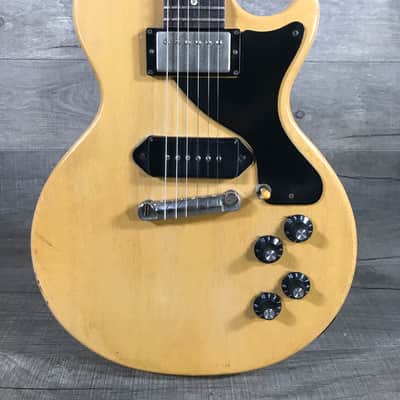 Gibson Les Paul Junior 1957 TV Yellow w/ Added Neck Humbucker image 2