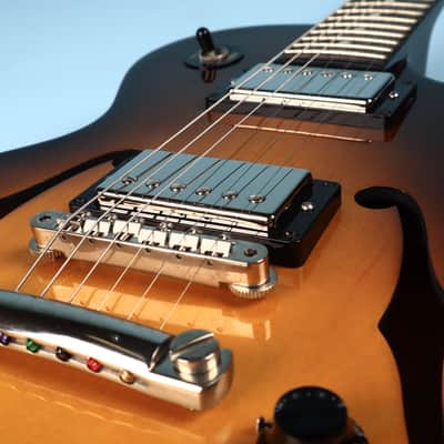 2016 Gibson ES Les Paul Semi-Hollow Electric Guitar Vintage Sunburst image 12