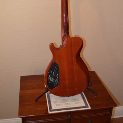 Zion Phil Keaggy Primera Honey Burst - ONE of only 10 made - Seymour Duncan Custom Shop - Quilt top image 5