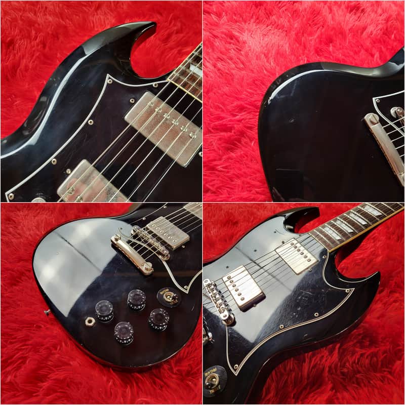 Super Rare Burny SG-75 AY Angus Young from AC/DC Artist Model - SG