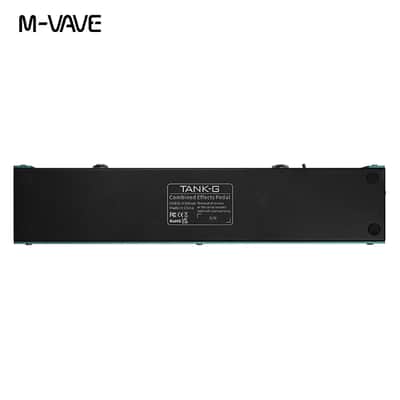 M-vave Tank-G Rechargeable Multi Effects Pedal 36 Presets,9 Preamp Slot,3-Band EQ,8 IR Cab Slot,3 Modulation/Delay/Reverb Effect,price include the import duty to US buyer image 5
