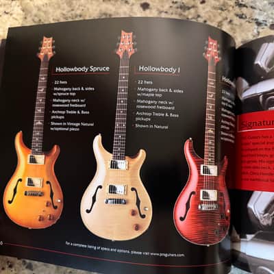 PRS Catalog 2007 Custom Standard 22 24 CE Santana Swamp Ash Special Satin 12 String SC 250 245 Singlecut Soapbar McCarty Hollowbody Spruce I II Dave Navarro Chris Henderson Johnny Hilland Modern Eagle image 9