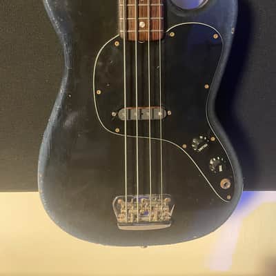 Fender Musicmaster Bass 1977-81 Daphne Blue image 2