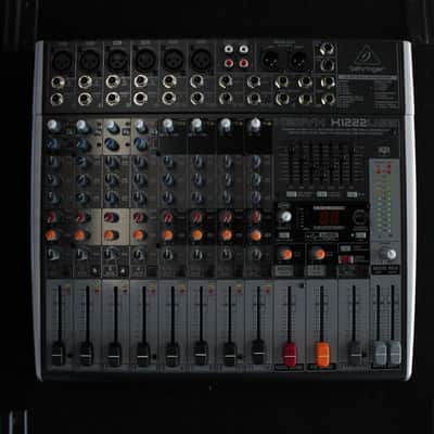 Behringer Xenyx X1222USB 16-Input Mixer with USB and Effects | Reverb