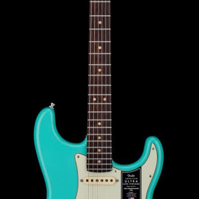 Fender American Ultra Luxe Vintage '60s Stratocaster HSS - Sea Foam Green #27959 image 5