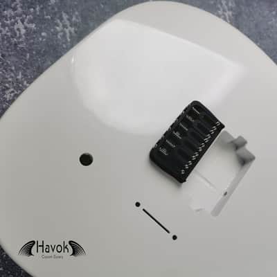 Guitar Kit Mahogany Body Mahogany Tl Neck Hardware, White metallic Guitar, Hight Quality Electric Guitar Kit, Neck, Build Your Own DIY image 12