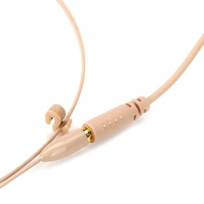 Galaxy Audio HSM8-OBG-4SHU Omnidirectional Earset Microphone with Shure Wireless Connector - Beige image 5
