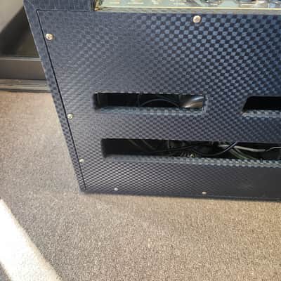 Vintage 1960s Ampeg R-12R Reverberocket 1X12" Combo Amplifier - Blue with Footswitch image 13