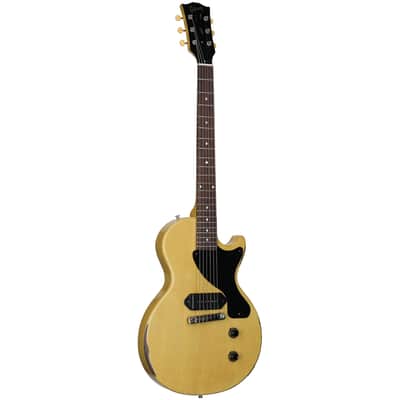 Gibson Custom 1957 Les Paul Junior Electric Guitar, Murphy Lab Heavy Aged, TV Yellow image 2
