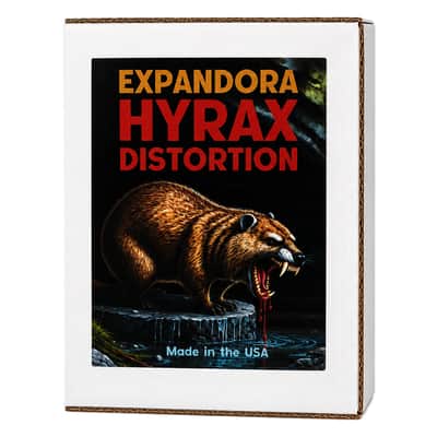 Expandora HYRAX LIMITED RUN LM308 CHIP In This Pedal! “Vermin” Style Distortion! image 6