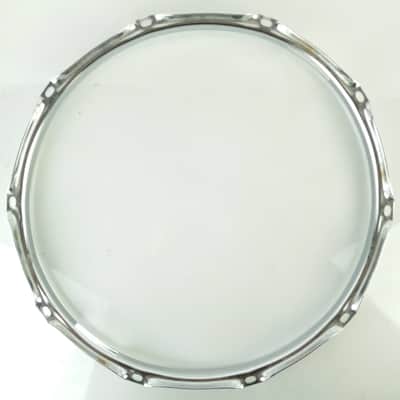 Tama 14"10-Lug Snare Drum Resonant Rim Superstar/Imperialstar Vintage 70s Japan image 9