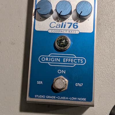 Origin Effects Cali76 Bass Compressor 2024 - Present - Super Vintage Blue image 1