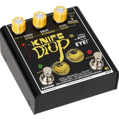 Eventide Knife Drop Sub Octave Fuzz and Mono Analog Synthesizer Pedal - Open Box image 2