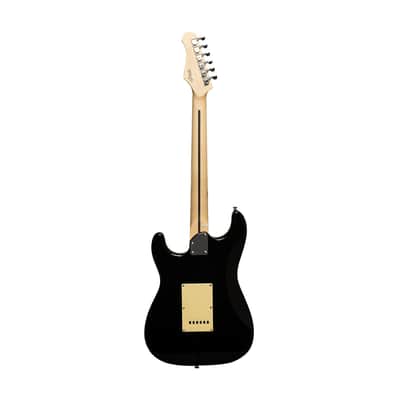 Stagg SES-30-BK S Style Gloss Black image 6