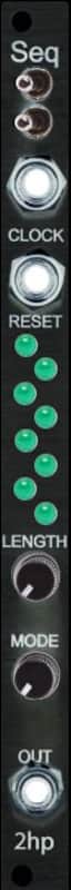 2HP SEQ BLACK : BRAND NEW :  [DETROIT MODULAR] image 1