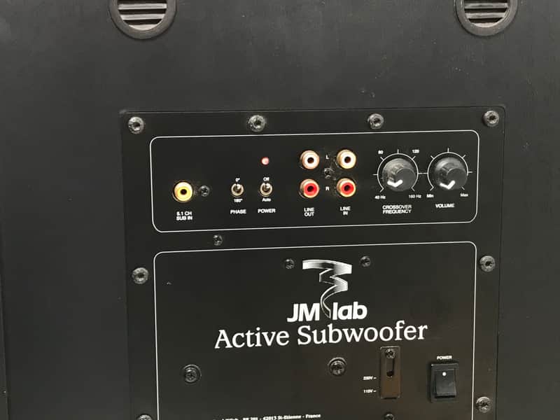 Sanbo99 様。JMLAB アクティブサブウーハー Chorus SW700 Look inside