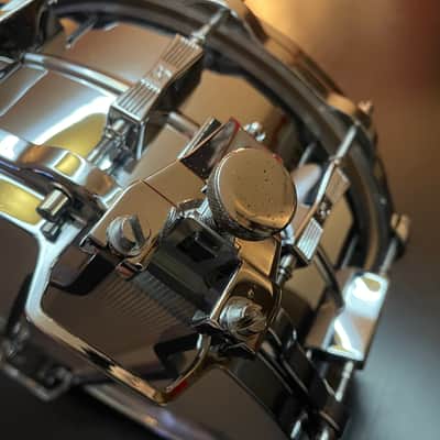SONOR Signature HLD 582 snare drum 14x6,5 Ferro-manganese shell image 13