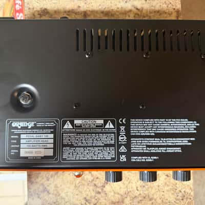 Orange Pedal Baby 100 100-Watt Power Amplifier 2019 - Present - Orange image 6