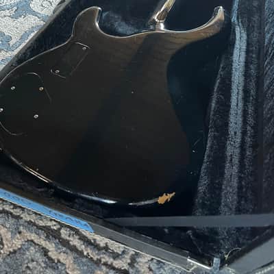 Yamaha BB5000a Fretless Broad Bass V, c 1980, Black Beauty 5 string bass 1980 - Black image 11