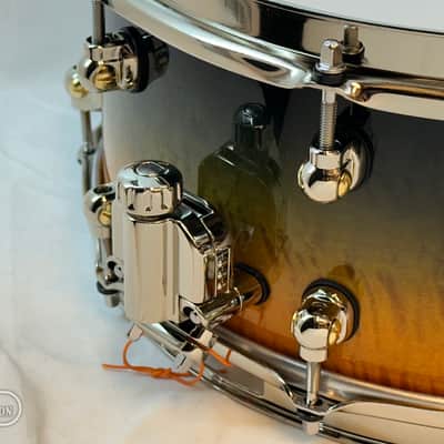 Pearl Masterworks Heritage Artisan Custom 4pc 22/13/16 Kit + 14 snare 2026 - Dusk Sunset Fade Gloss image 14