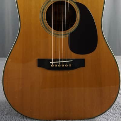 Morris W-35 Vintage MIJ Dreadnought Acoustic Guitar w/ Hard Case image 1