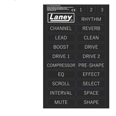 LANEY Laney Footswitch: FS4 (for IRT, VH, NEXUS-SL/SLS), 4 Switches - Led Status Lights -Removable Lead image 6