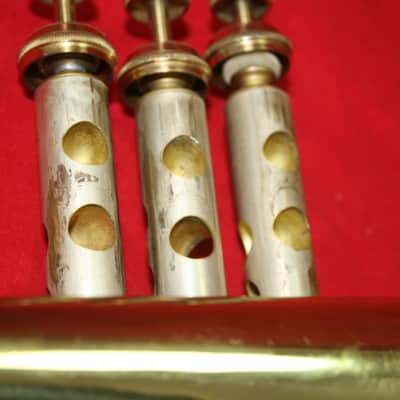 Couesnon Star Bb flugelhorn 1970's - Lacquered Brass image 10