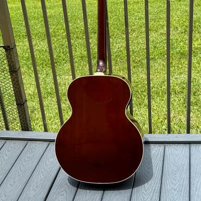 Guild B-30E Bass 1998 - the coolest Acoustic Electric Jumbo body bass produced ! image 4