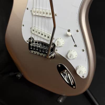 G&L Tribute Legacy Electric Guitar Shoreline Gold Finish (288) image 8