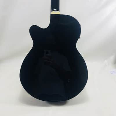 Oscar Schmidt OB100-B Acoustic/Electric Bass 2010s - Black image 8