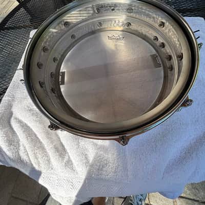 Ludwig 5x14 Hammered Aluminum Supra Acrophonic image 4