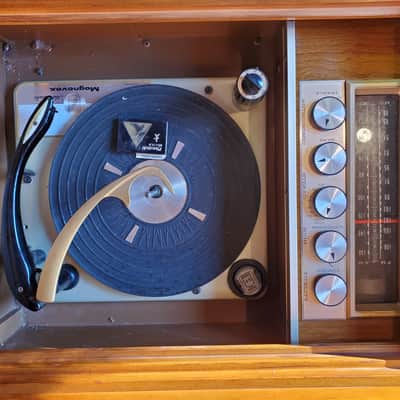Magnavox Astro Sonic Stereo High Fidelity Console Circa 1955 Light wood image 8