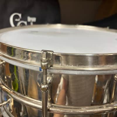 Ludwig 1930’s Heavy Brass 6.5x14 Snare Drum image 9