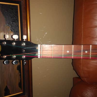 Hondo Dreadnought Acoustic Vintage Sunburst image 2