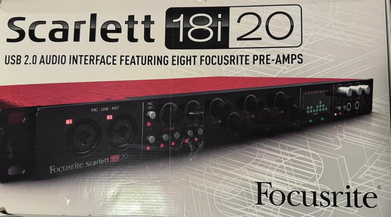 Focusrite Scarlett 18i20 2nd Gen USB Audio Interface | Reverb Canada