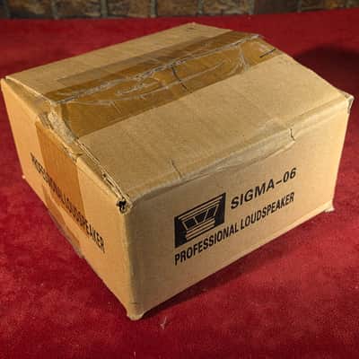 Sigma-06 6” Professional Loudspeaker w/ Original Box #4 image 7