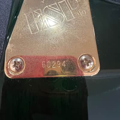 ESP HORIZON Grain Green Gloss Guitar 1992 image 3
