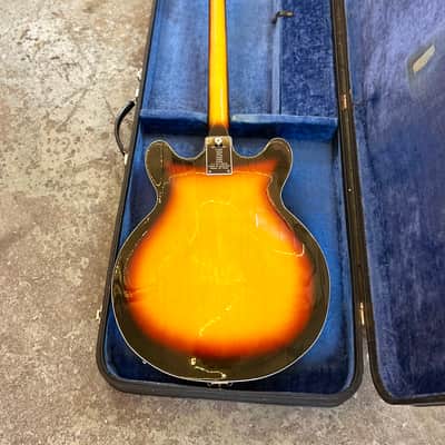 Burns Baldwin Model 712 XII 1966 - Sunburst 12 string electric guitar original vintage UK image 13