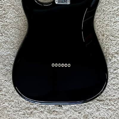Mint Fender Limited Tom Delonge Blink 182 Black Stratocaster Electric Guitar with Bag image 2
