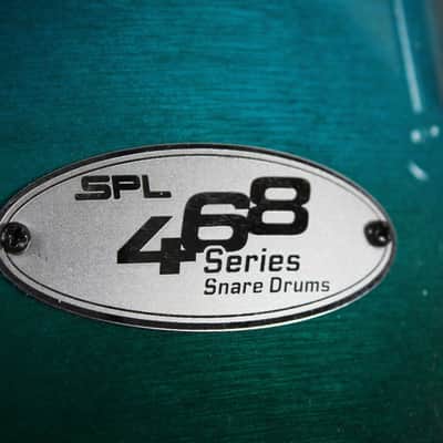 Sound Percussion Labs 468 Series Snare Drum 14x8 Snare Drum Turquoise Blue Fade image 3